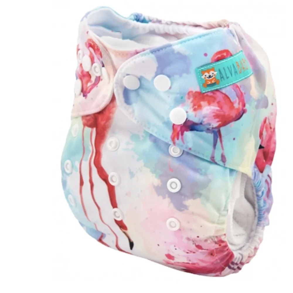 Cloth Diaper One Size Adjustable Washable Reusable for Baby Girls and Bo…